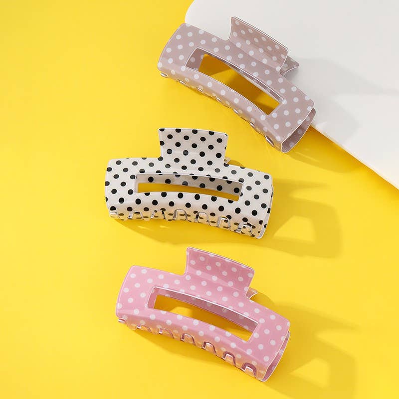 POLKA DOT HAIR CLAW CLIP | 40H1128