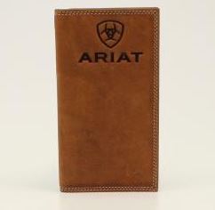 Mens embossed logo wallet