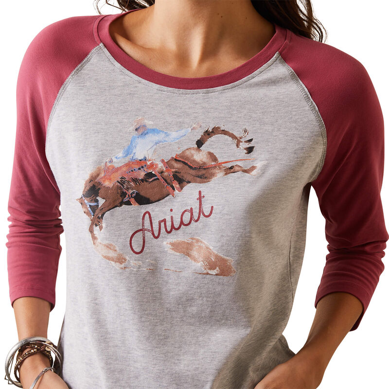 Painted Dreams T-Shirt-EARTH RED