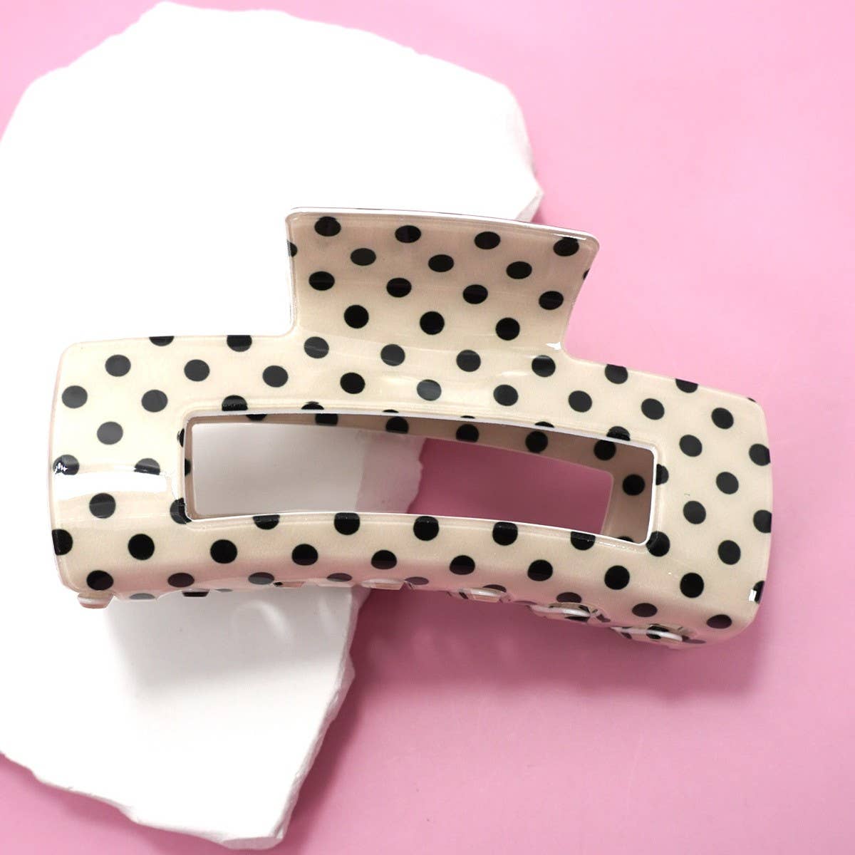POLKA DOT HAIR CLAW CLIP | 40H1128