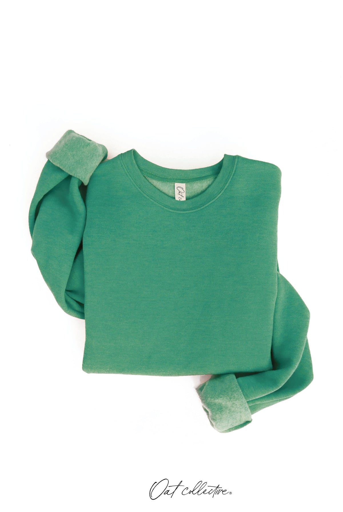 Premium Basic Solid Graphic Sweatshirt