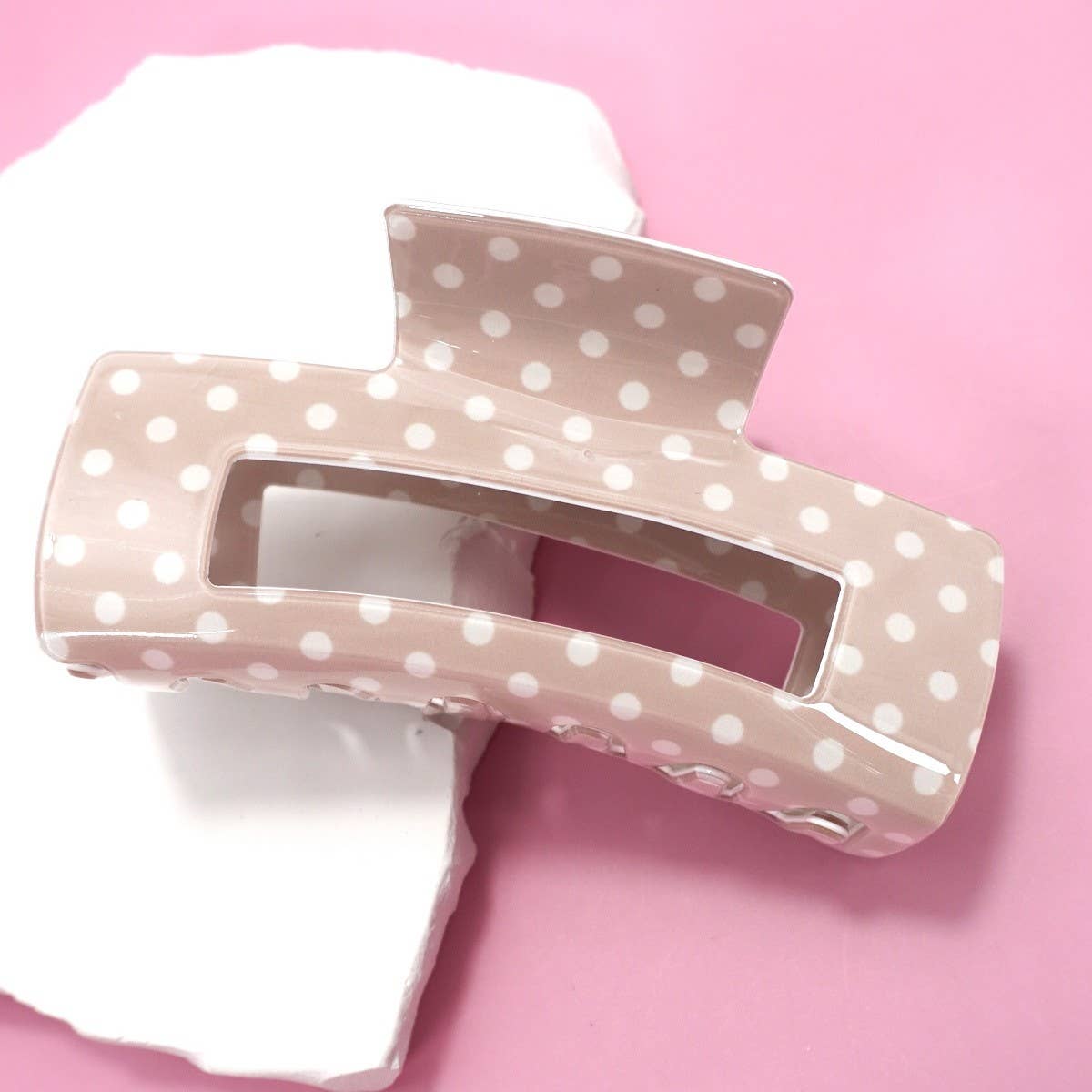 POLKA DOT HAIR CLAW CLIP | 40H1128