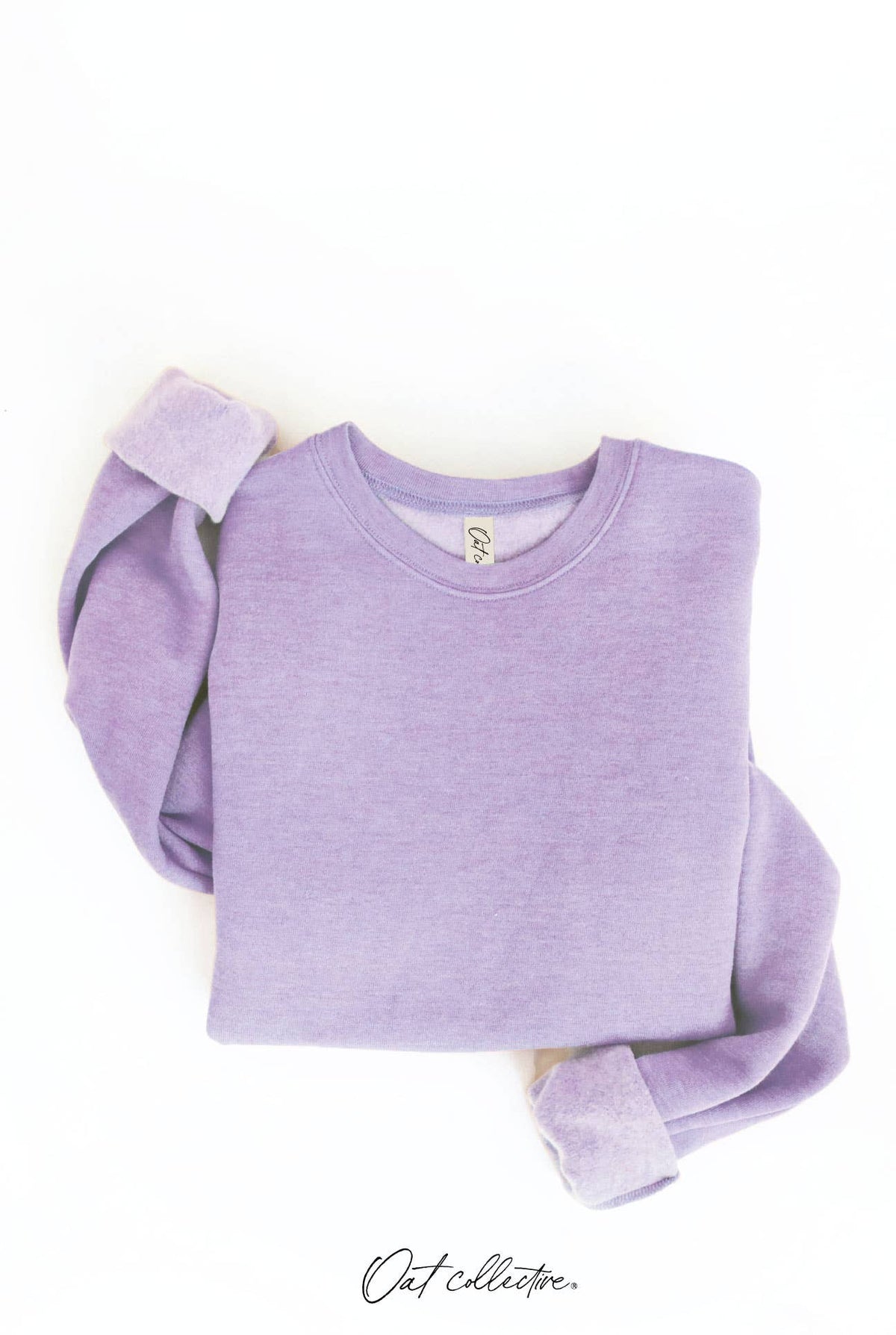 Premium Basic Solid Graphic Sweatshirt