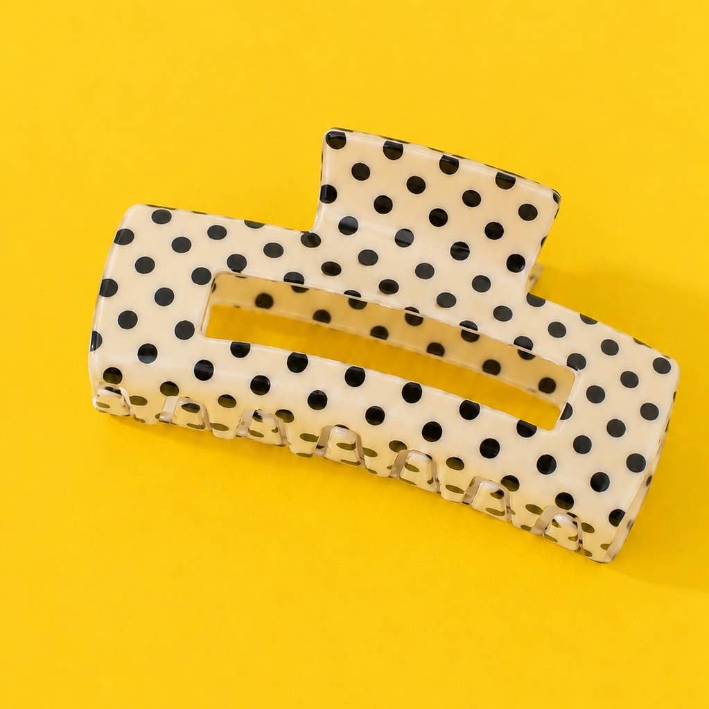 POLKA DOT HAIR CLAW CLIP | 40H1128