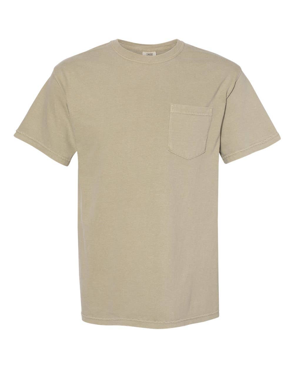 Comfort Colors Unisex Garment-Dyed Heavyweight Pocket Shirt