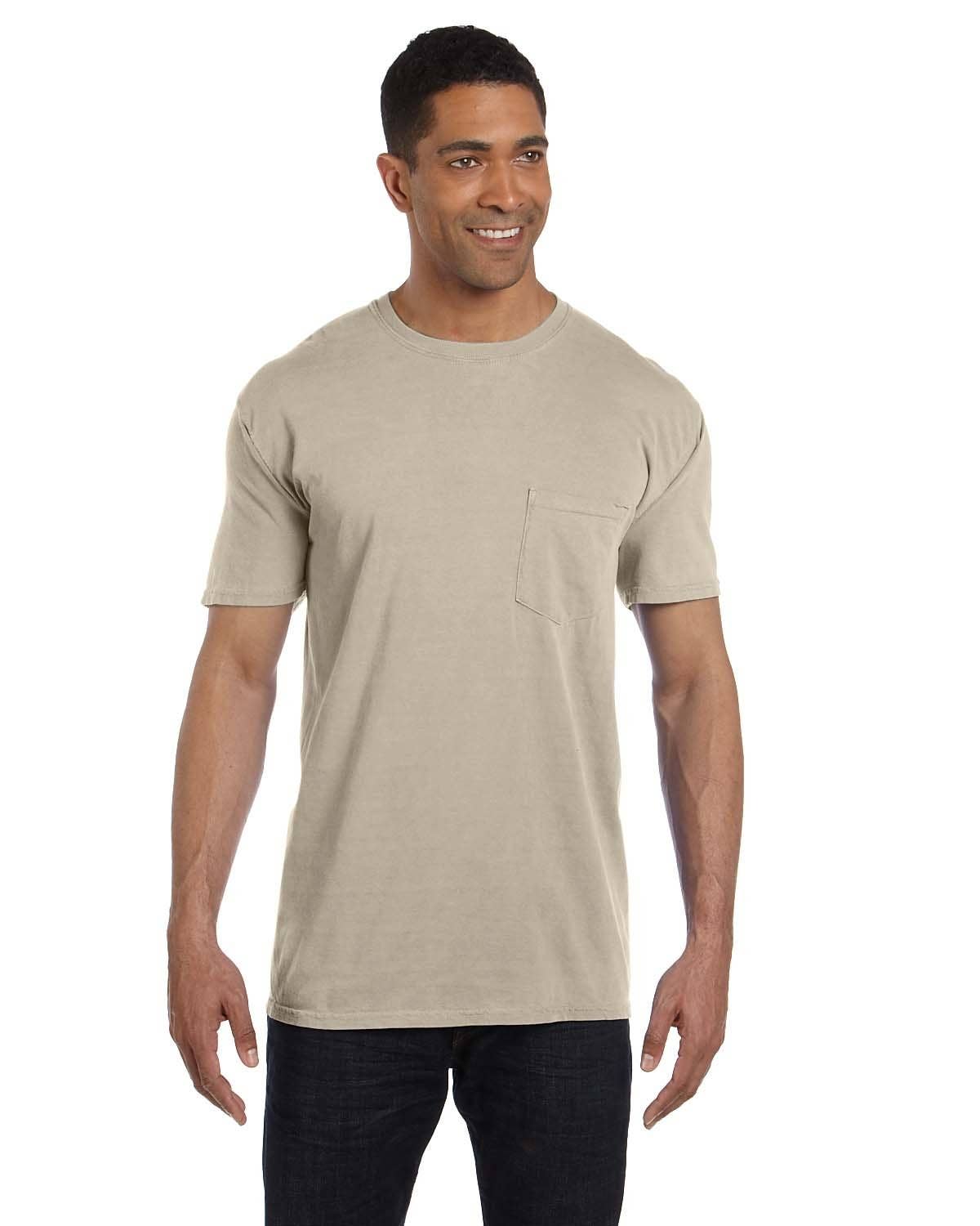 Comfort Colors Garment-Dyed Pocket Blank T-Shirt | 6030CC