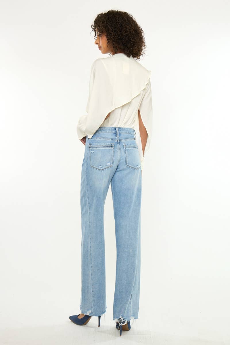 MID RISE WIDE LEG LIGHT