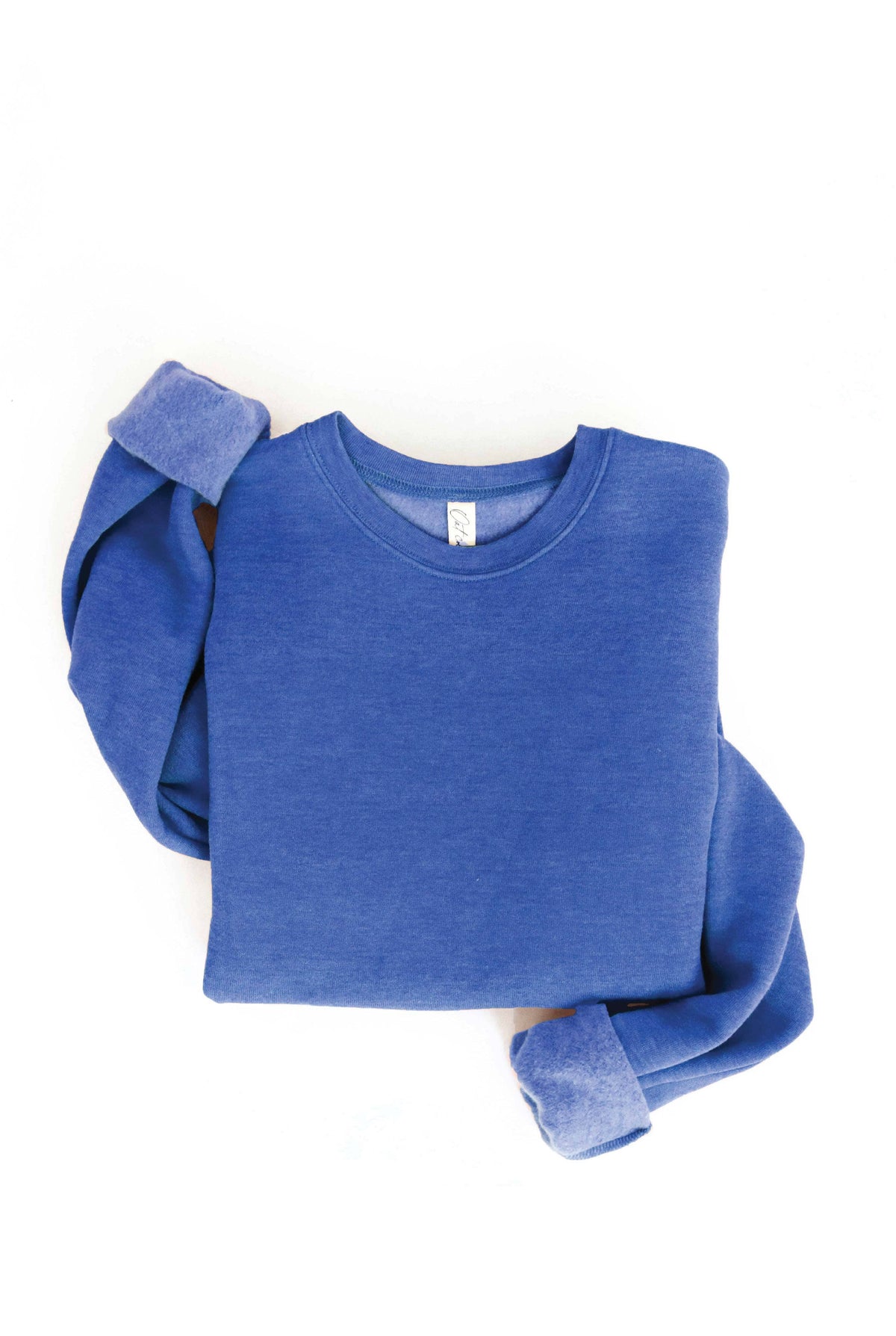 Premium Basic Solid Graphic Sweatshirt