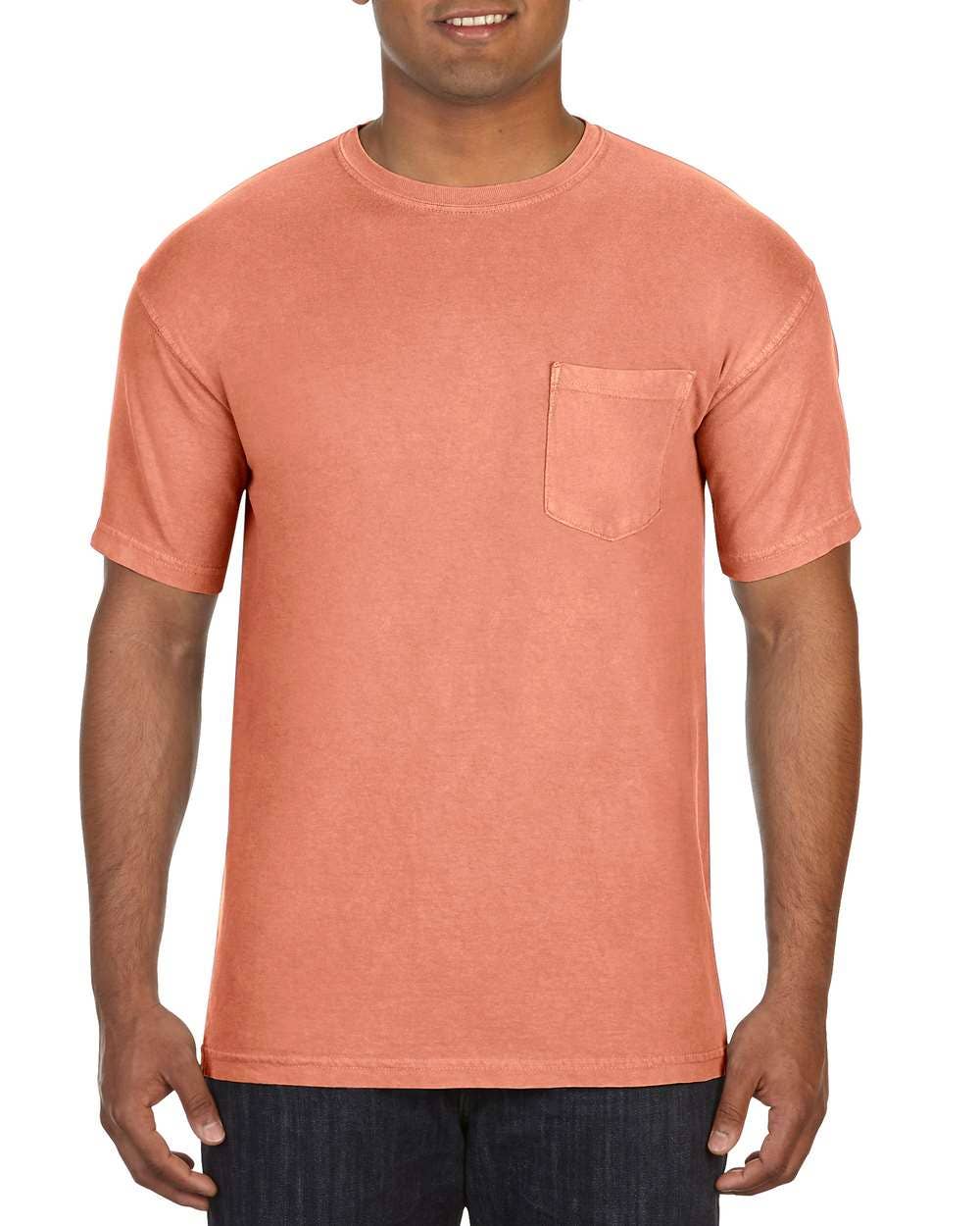 Comfort Colors Unisex Garment-Dyed Heavyweight Pocket Shirt