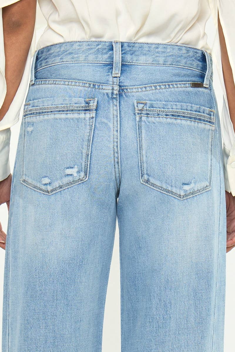 MID RISE WIDE LEG LIGHT