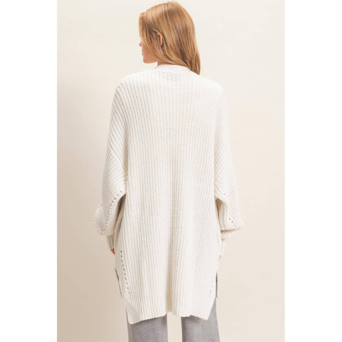 Open-Front Cardigan