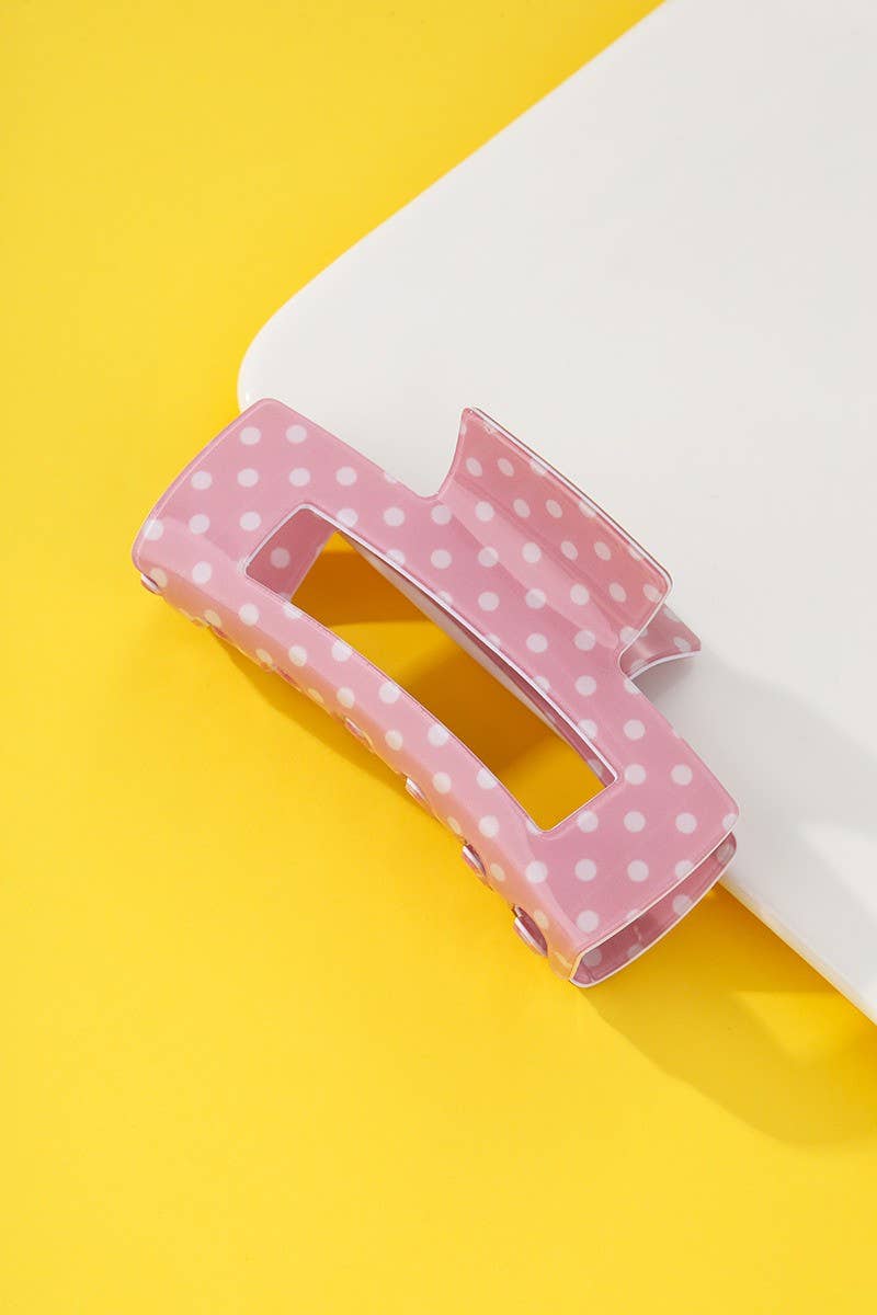 POLKA DOT HAIR CLAW CLIP | 40H1128