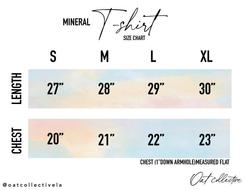 Premium Basic Cotton Supima Mineral Washed Tee