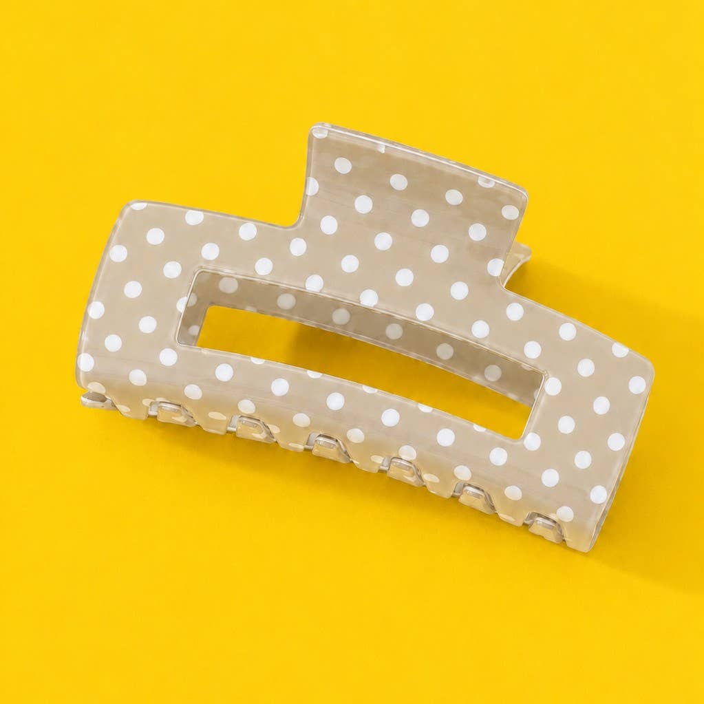 POLKA DOT HAIR CLAW CLIP | 40H1128