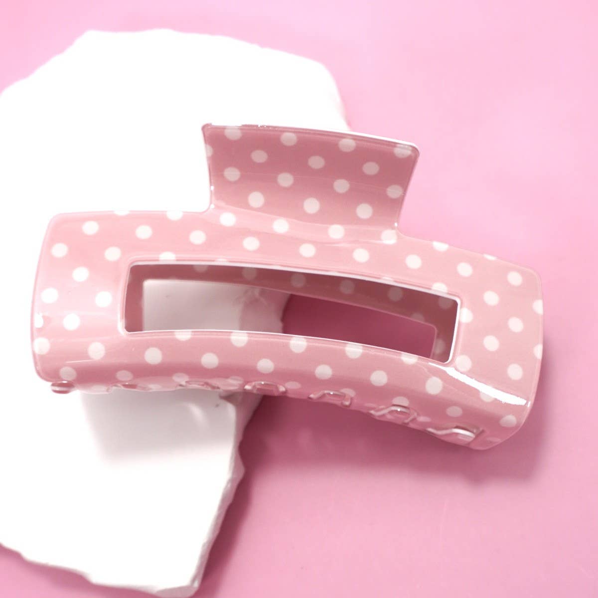 POLKA DOT HAIR CLAW CLIP | 40H1128
