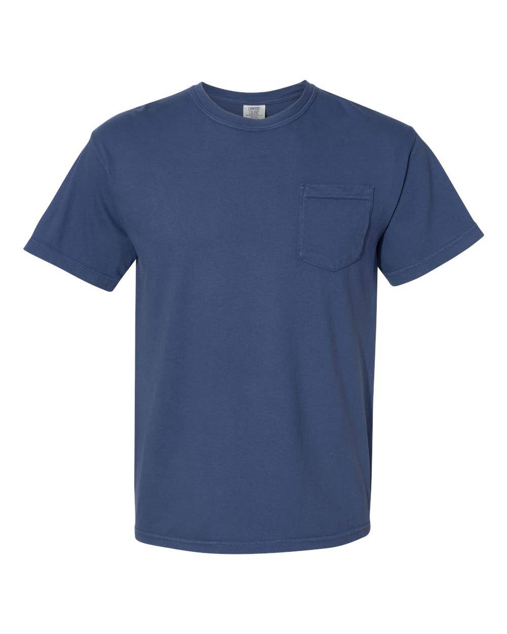 Comfort Colors Unisex Garment-Dyed Heavyweight Pocket Shirt