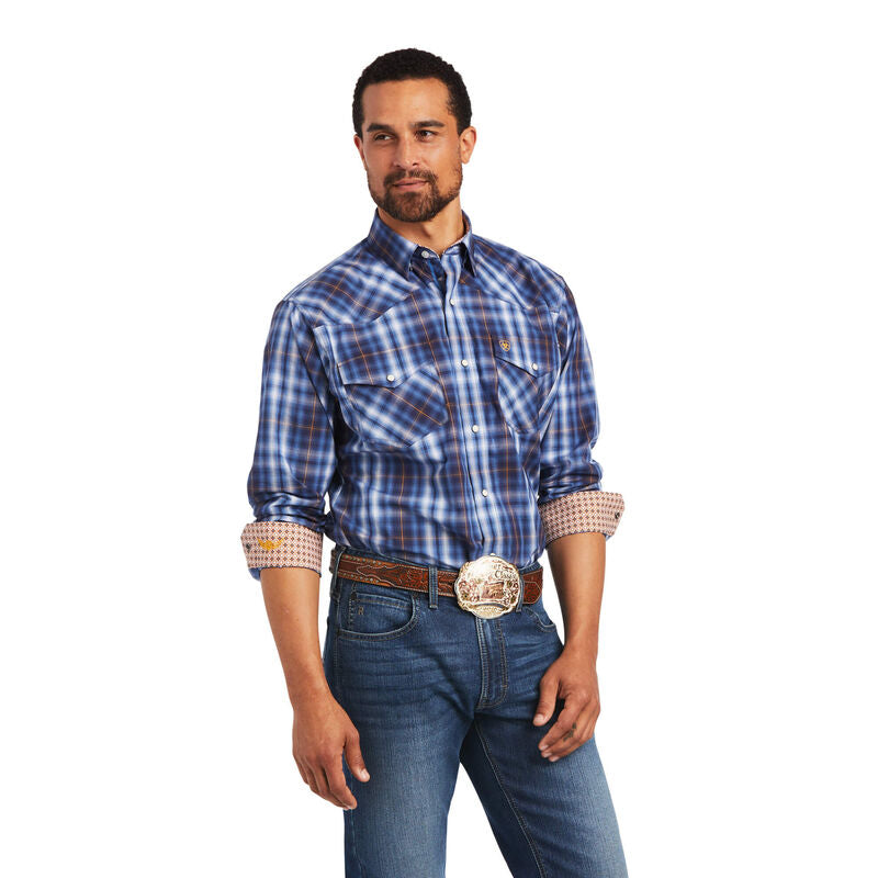 Relentless Inexorable Stretch Classic Snaps- Blue Frond