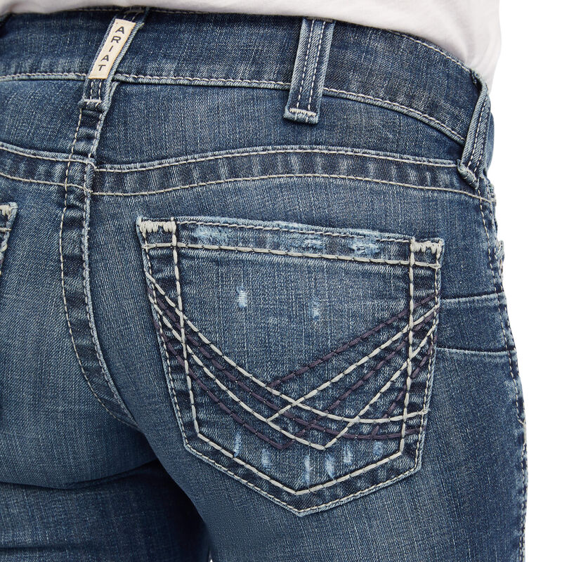R.E.A.L. Mid Rise Raquel Boot Cut Jean-Canadian