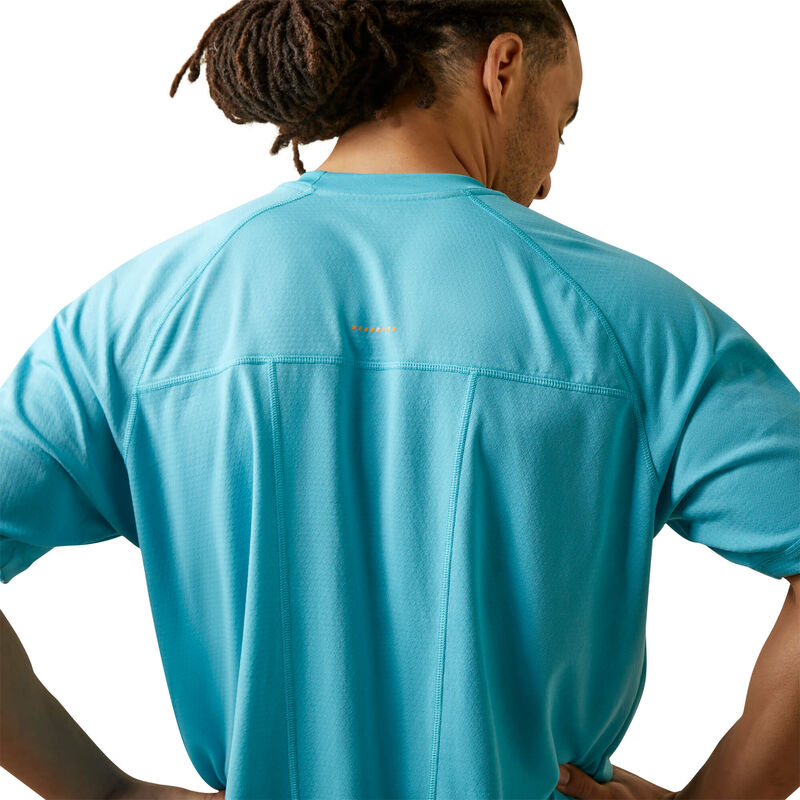 Rebar Heat Fighter T-Shirt-MAUI BLUE