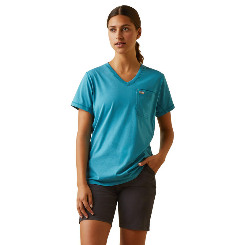 Rebar Workman T-Shirt-LARKSPUR