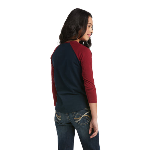 Ariat Farm Baseball Long Sleeve